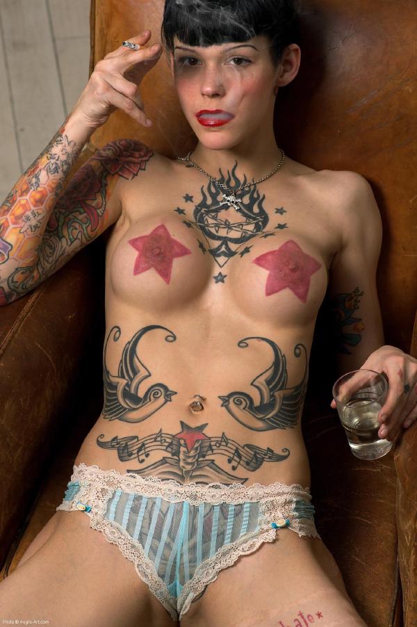 Lza tattoo girl #9