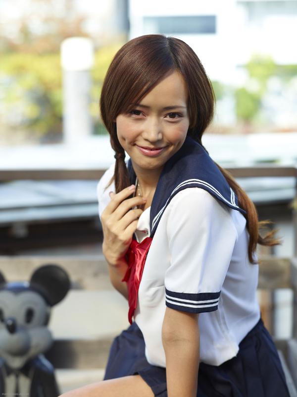 真由子日本校服 #10