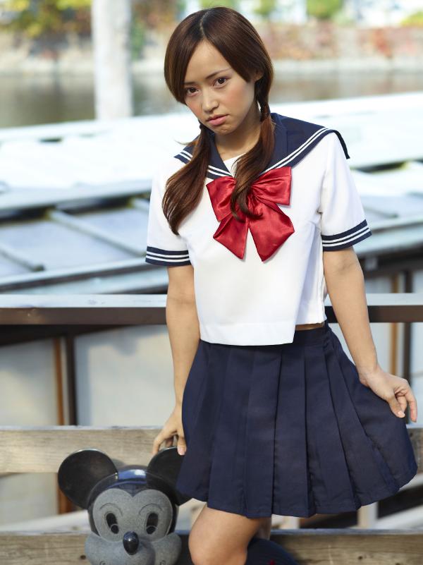 真由子日本校服 #14