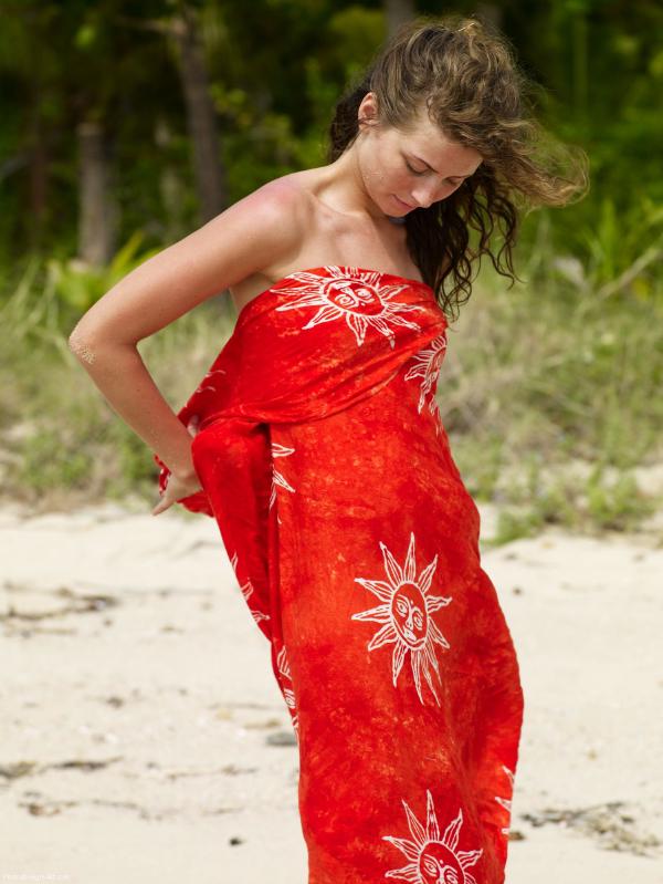 Ruslana on the beach #58