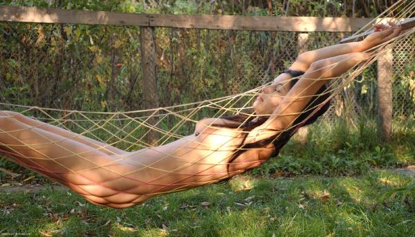 Tatiana in hammock #25